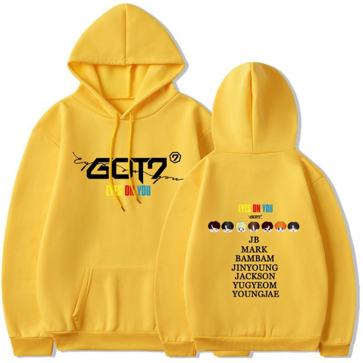 Women's hoodie with unique GOT7 design and comfortable fit Lisslune