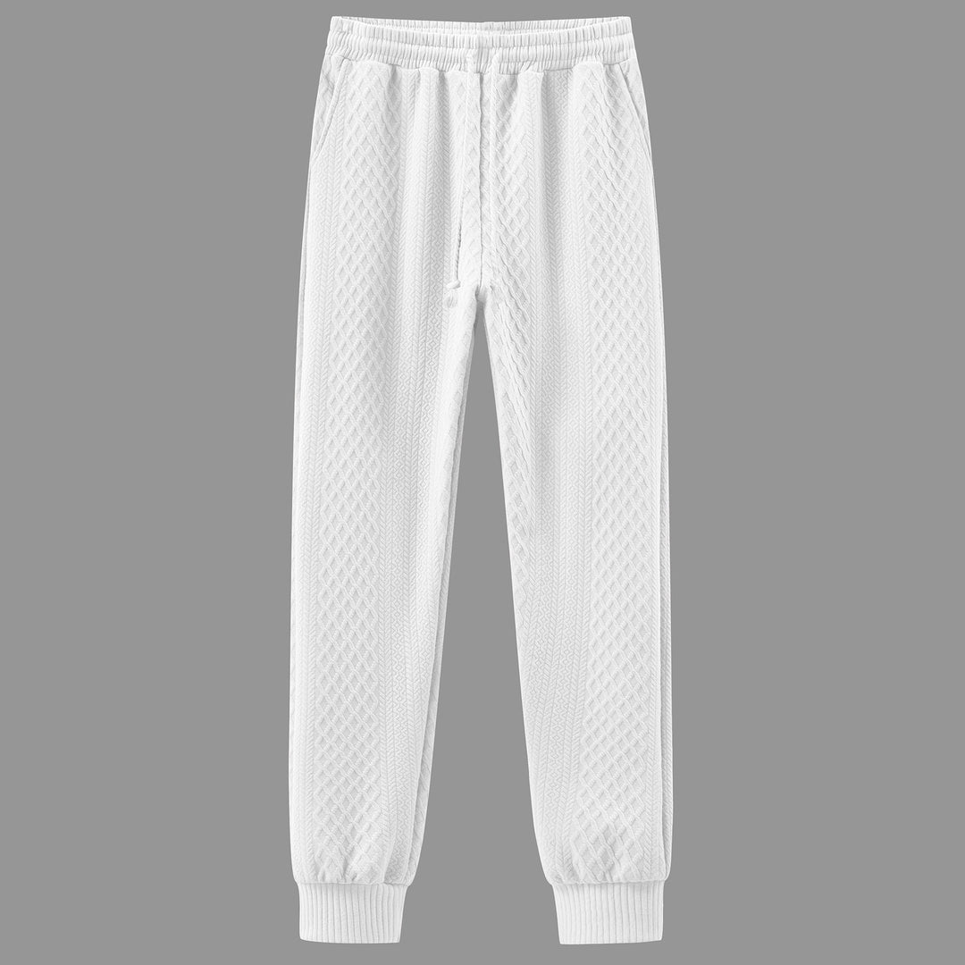 Men's comfortable sweatpants with innovative structural design and adjustable waistband Lisslune