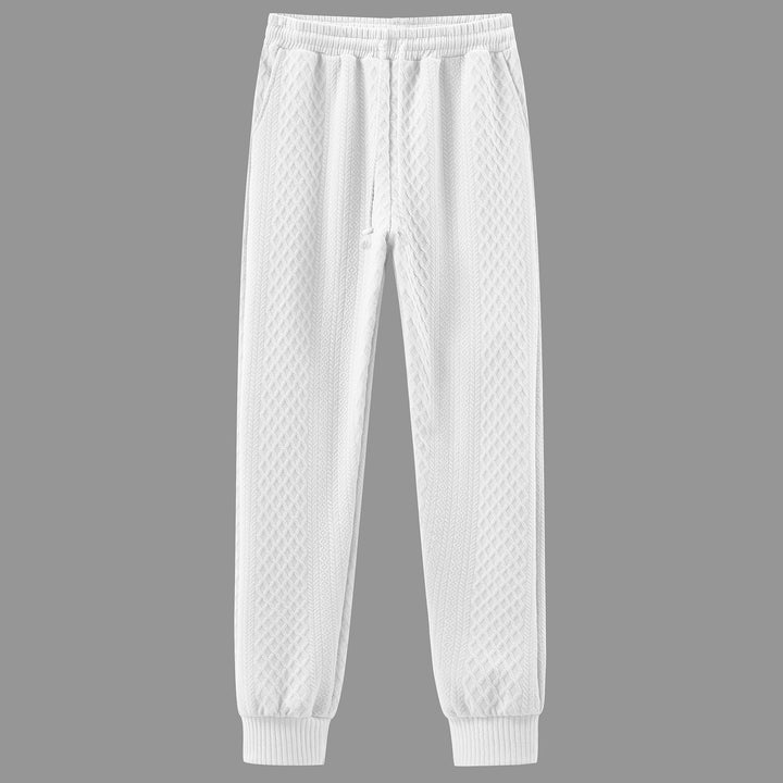 Men's comfortable sweatpants with innovative structural design and adjustable waistband Lisslune