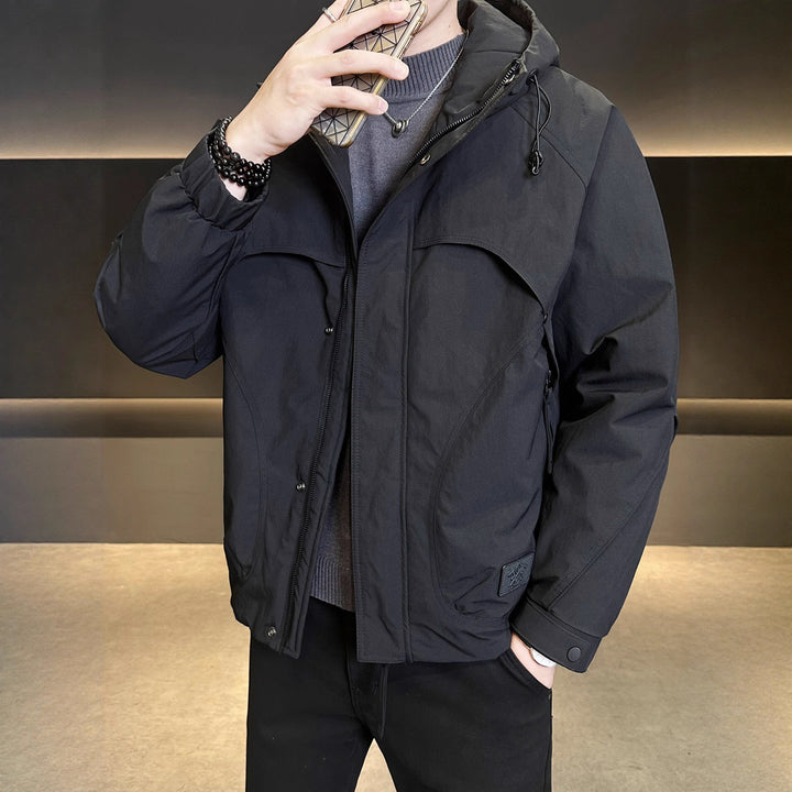 Men's Functional Winter Jacket with Adjustable Hood Lisslune