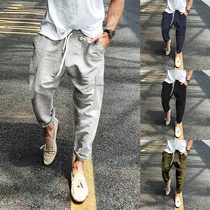 Men's comfortable cargo pants Lisslune