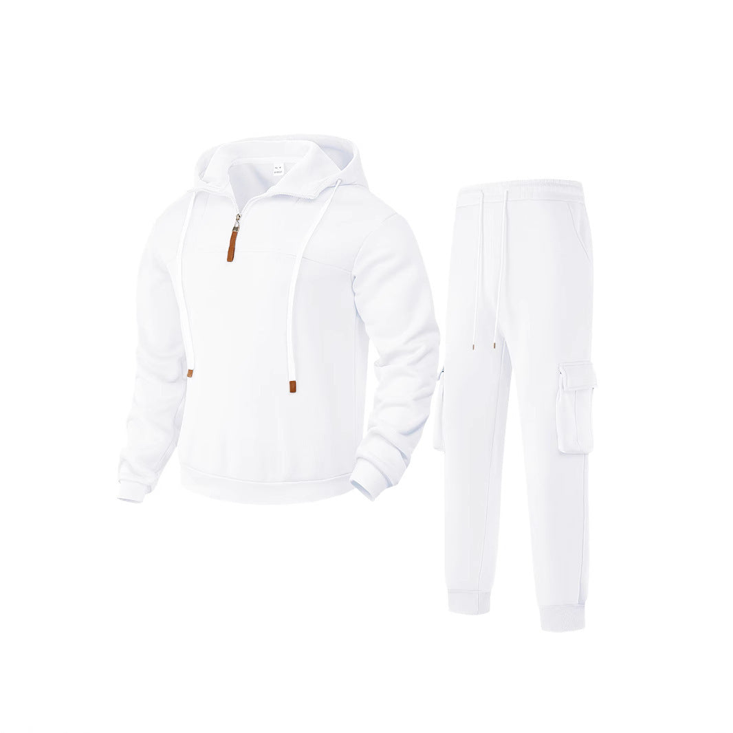 Men's sporty tracksuit with modern zipper and practical pockets Lisslune