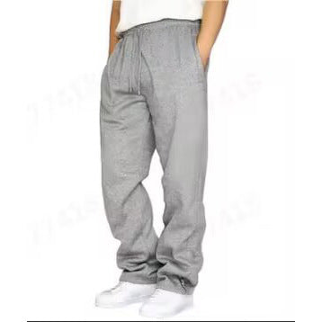 Women's comfortable sweatpants with side pockets and elastic waistband Lisslune