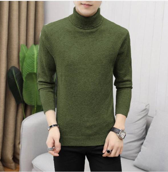 Men's turtleneck sweater made of high-quality cotton Lisslune