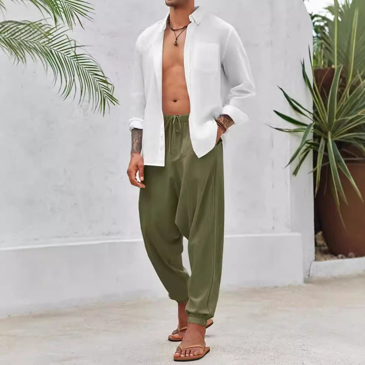 Men's casual harem pants Lisslune
