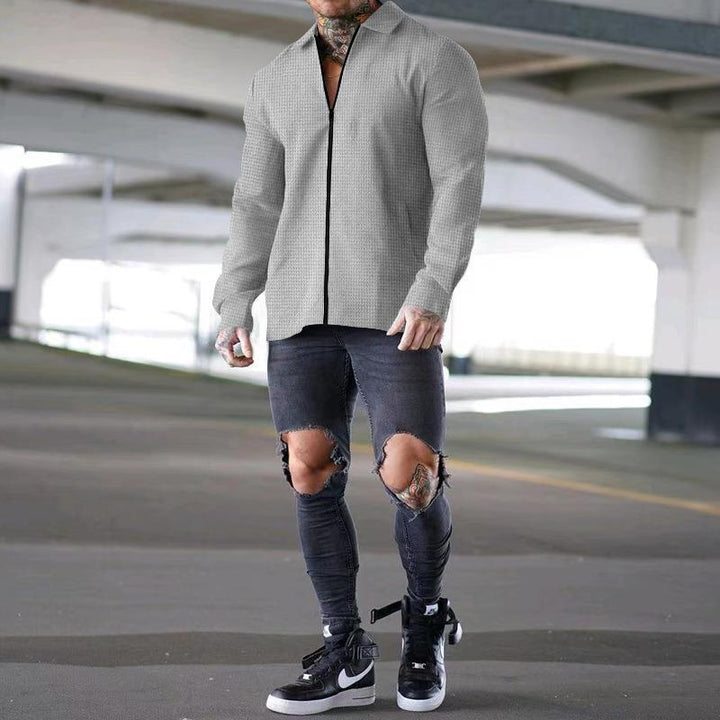 Men's casual shirt jacket Lisslune