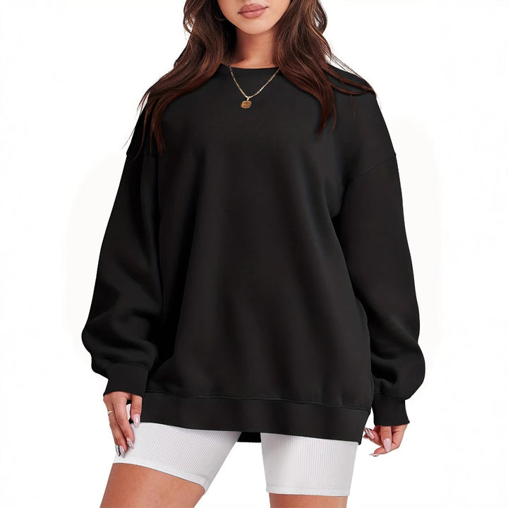 Women's sweatshirt with high-quality cotton blend and casual design Lisslune
