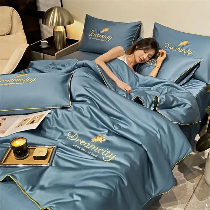 Lisslune | KühlTraum Cooling Ice-Silk Duvet for Hot Nights