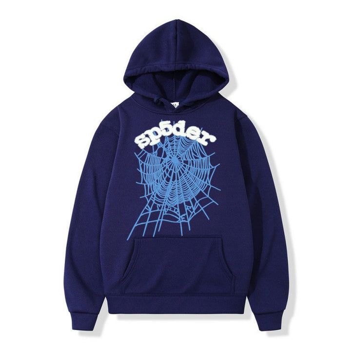 Women's hoodie with creative spider motif and comfortable fit Lisslune
