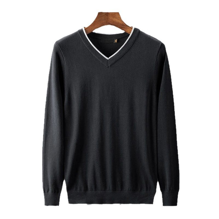 Men's V-Neck Sweater Lisslune