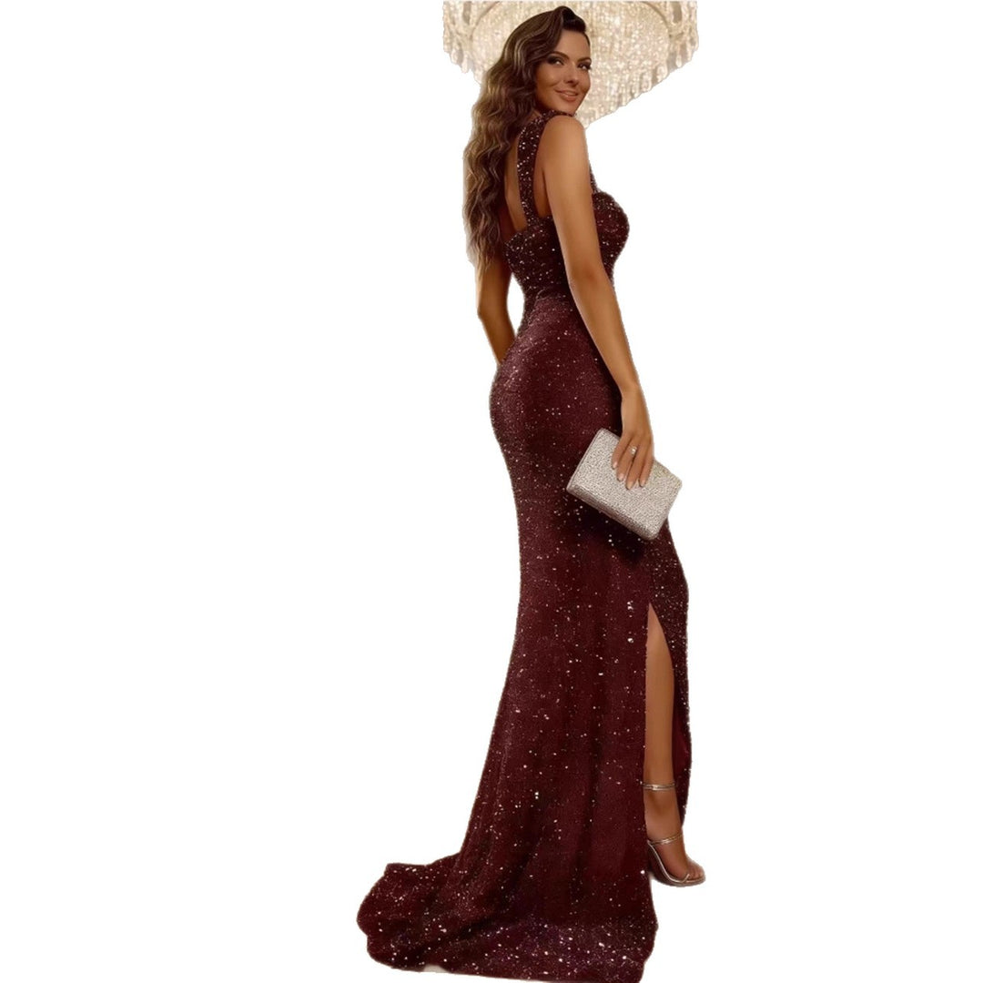 Women’s evening dress with sparkling sequins Lisslune