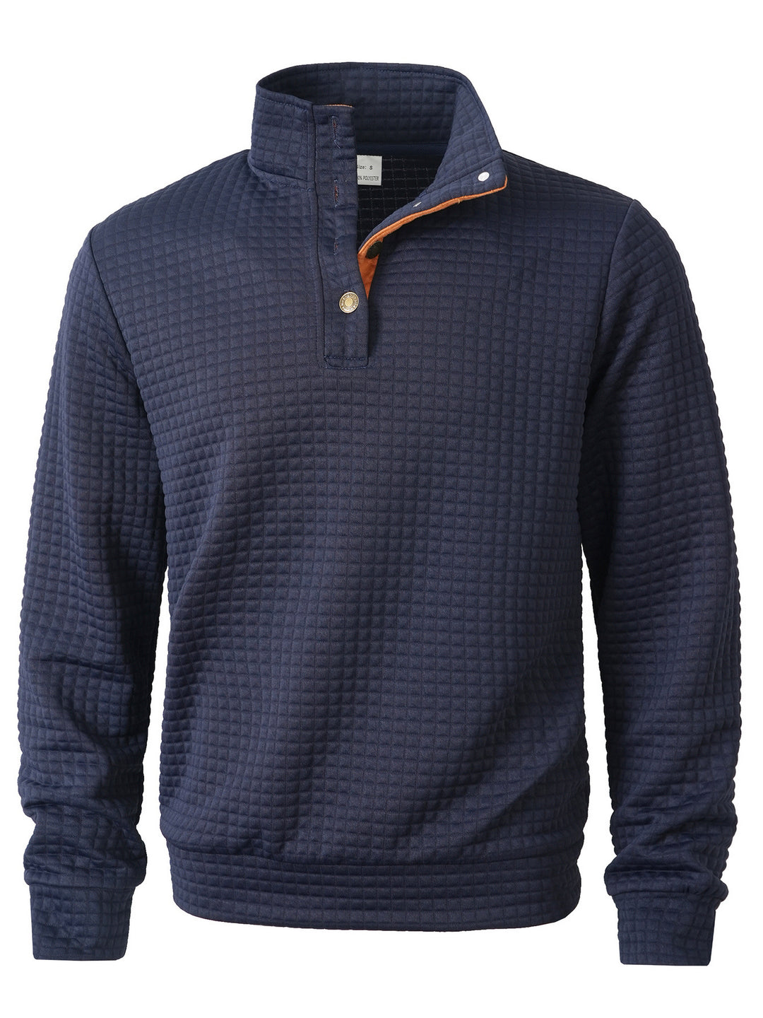 Men's stylish sweater with fashionable stand-up collar Lisslune