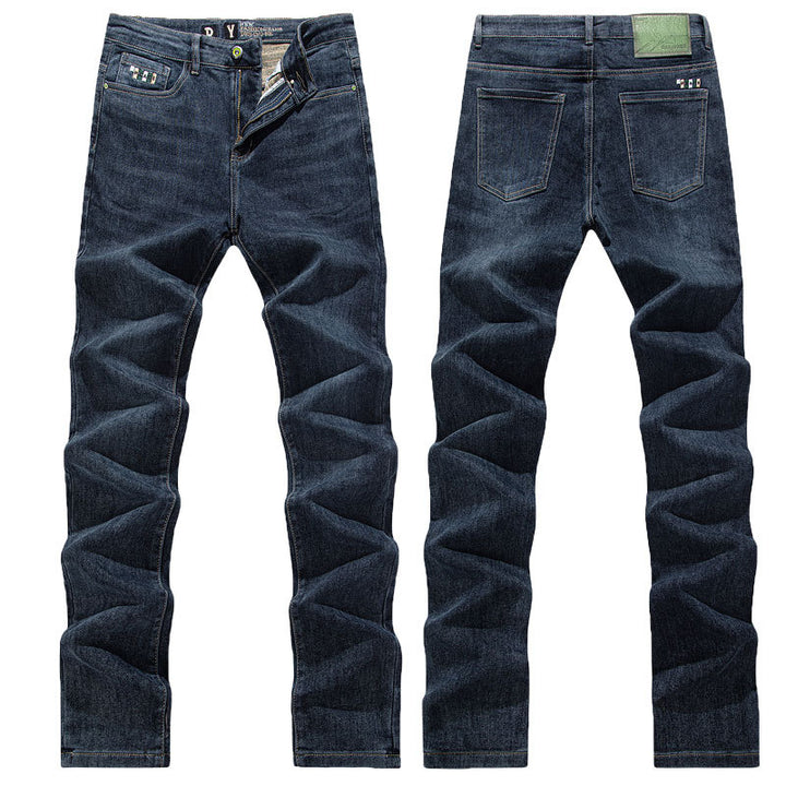 Men's cool Slim-Fit jeans with unique cut Lisslune