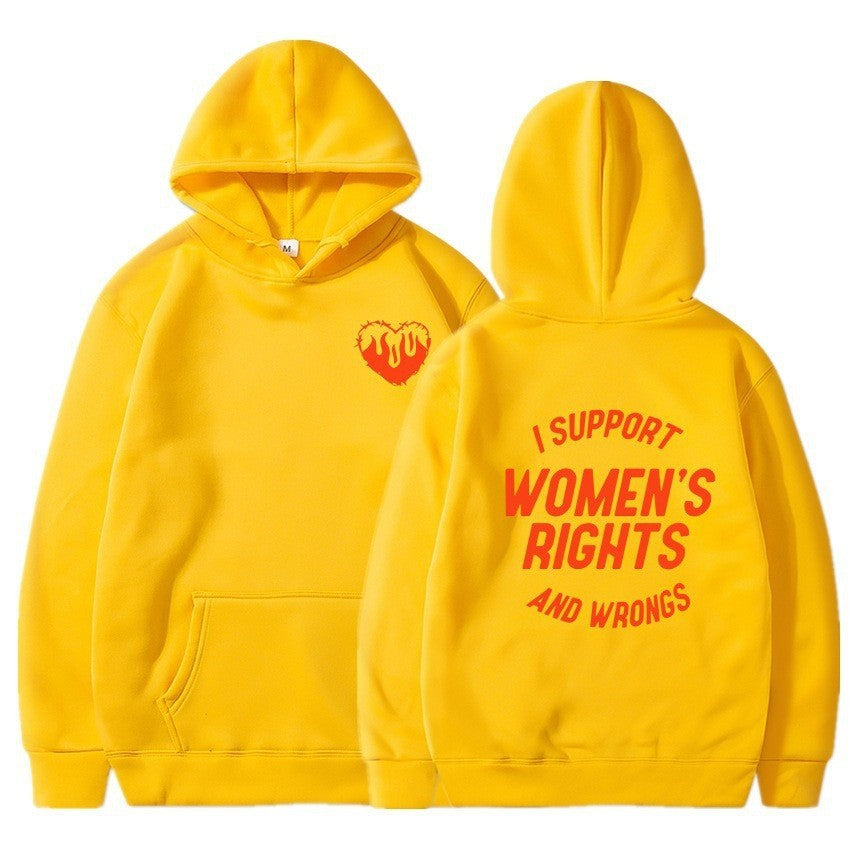Women's hoodie with inspiring message design Lisslune