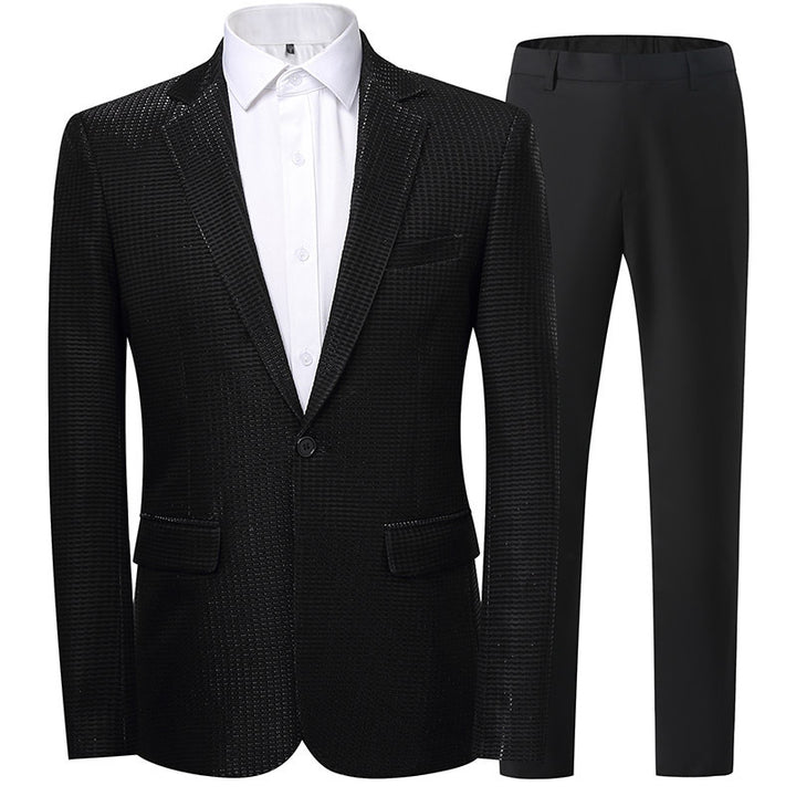 Men's festive and elegant sequin suit Lisslune
