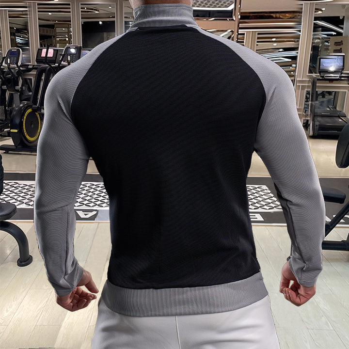 Men's stunning sports jacket with high collar and breathable material Lisslune
