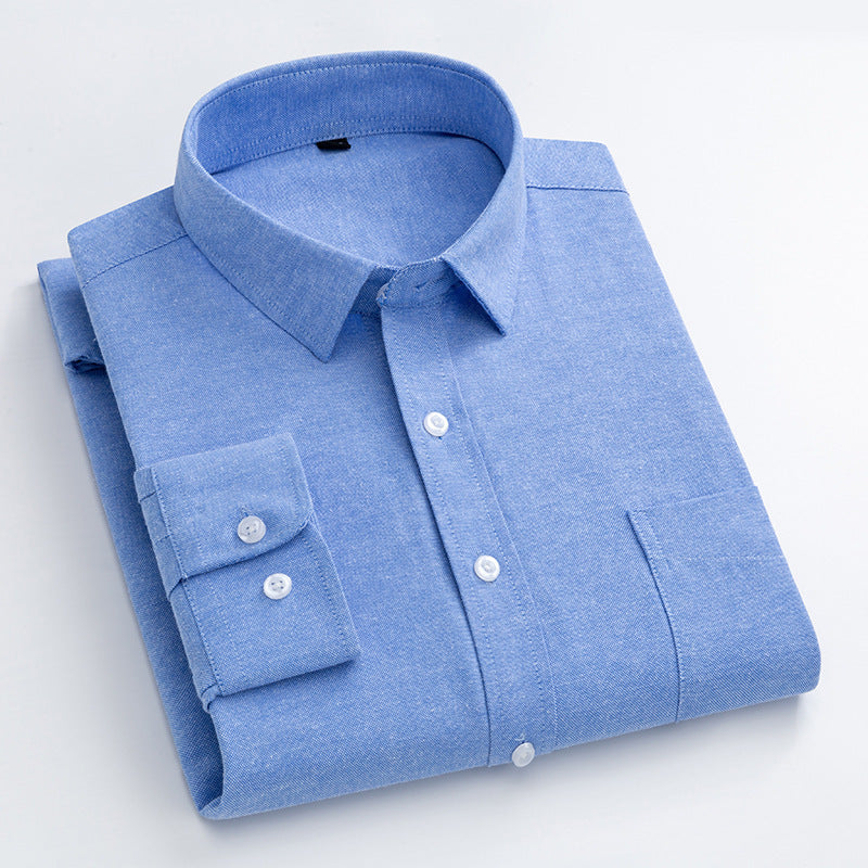 Men's Elegant Cotton Shirt with Modern Cut Lisslune