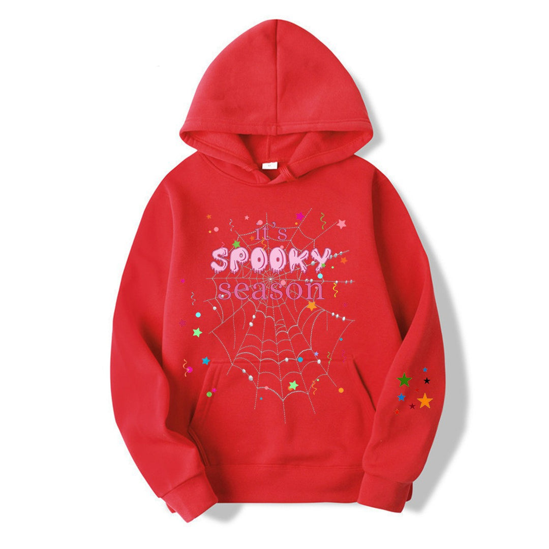 Women cozy hoodie with graphic Halloween design Lisslune