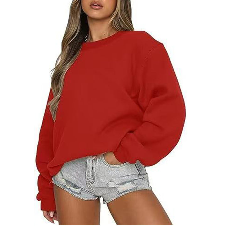Women casual oversized sweatshirt Lisslune