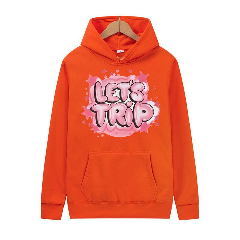 Women's hoodie with stylish graffiti print and comfortable fit Lisslune