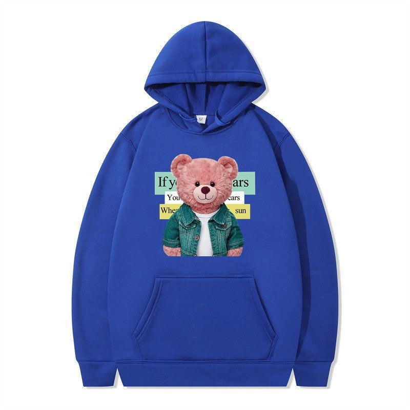 Women Hoodie with cute bear motif Lisslune