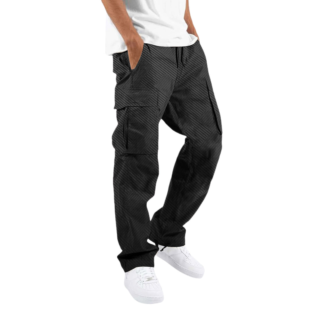 Men's fashionable cargo pants with ergonomic cut and practical side pockets Lisslune