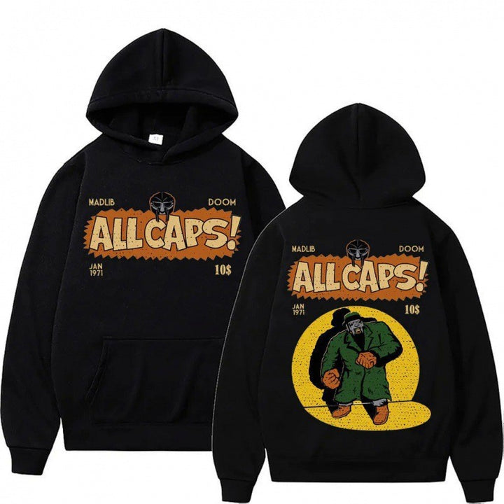 Women’s hoodie with creative comic print Lisslune