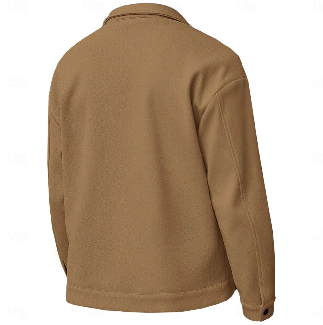 Men's stylish utility jacket with padded pockets Lisslune