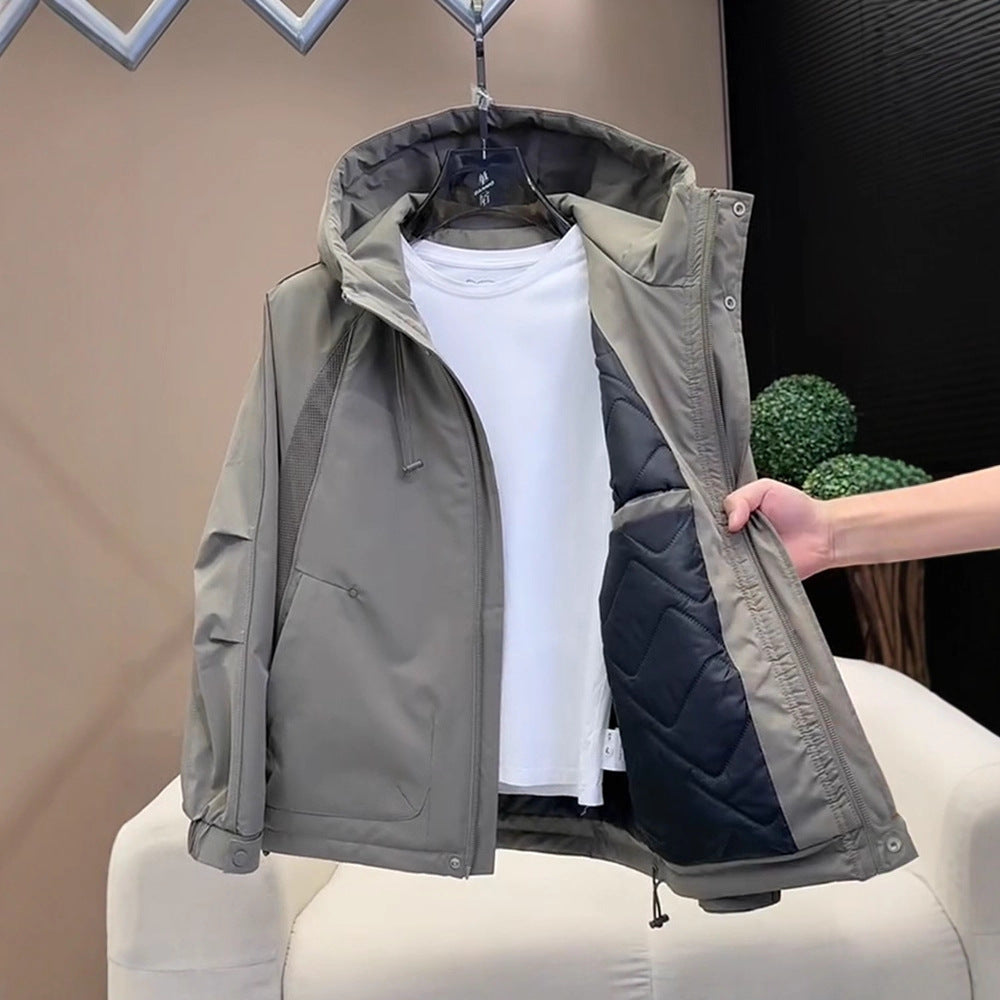 Men's Technical Outdoor Jacket with Practical Pockets Lisslune