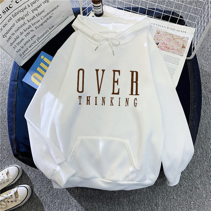Women's hoodie with creative typography design Lisslune