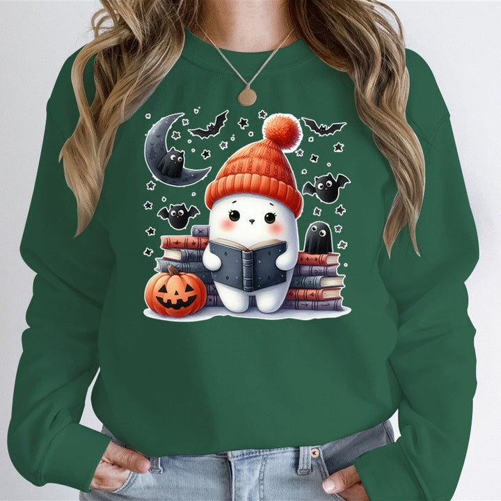 Women's sweatshirt with playful Halloween motif and high-quality material Lisslune
