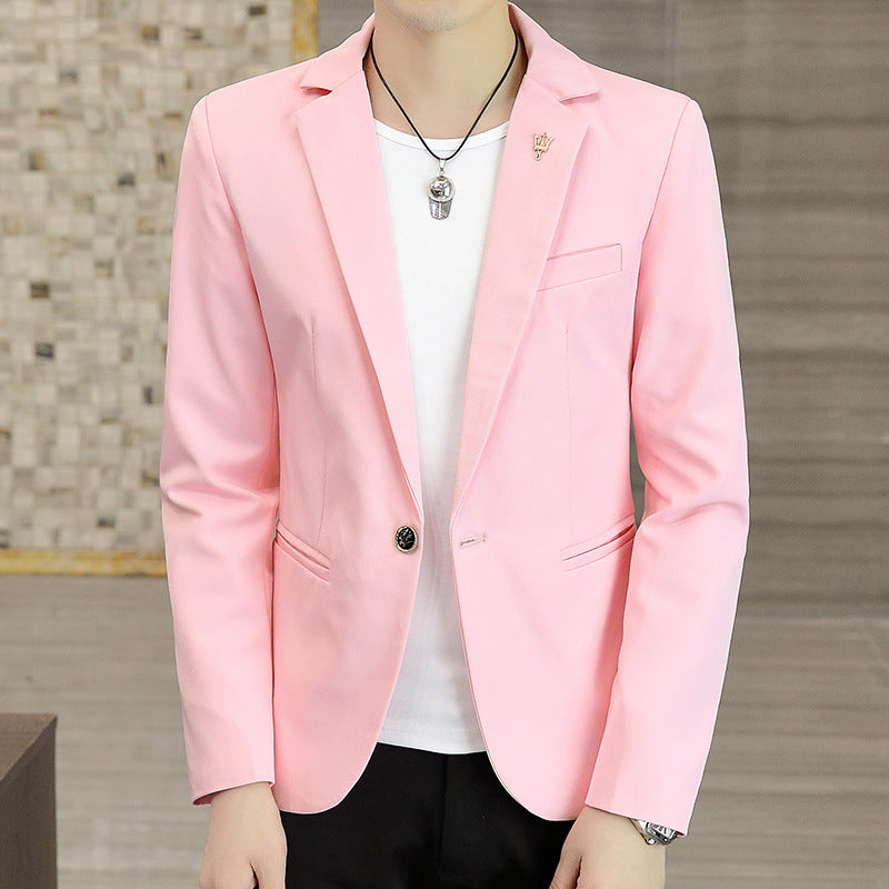 Men's Elegant Blazer Jacket with Modern Cut Elements Lisslune