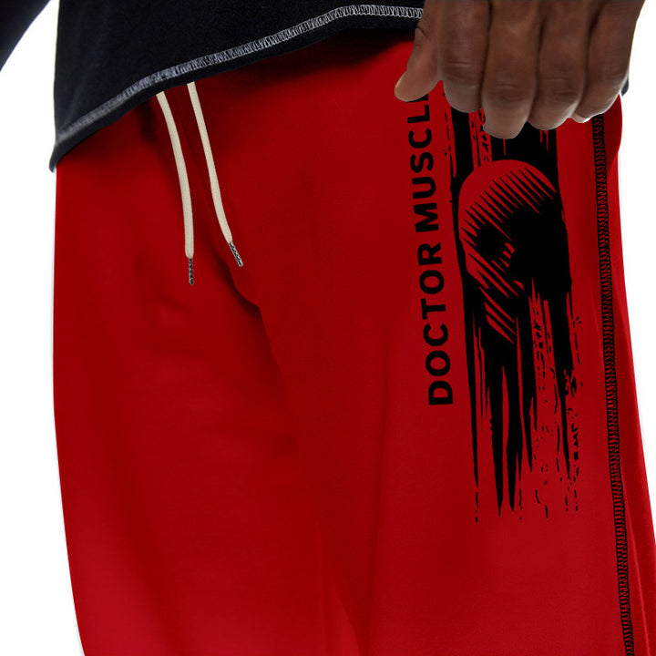 Men's cozy sports jogging pants with side stripes Lisslune