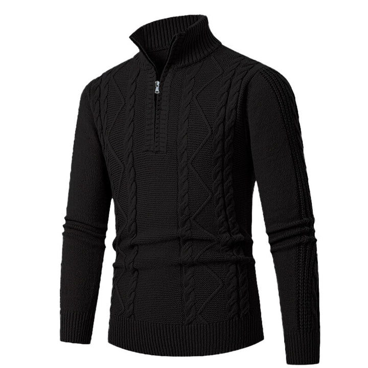Men's sweater with high collar Lisslune