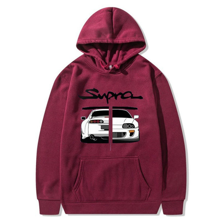 Women's hoodie with unique design and comfortable kangaroo pockets Lisslune