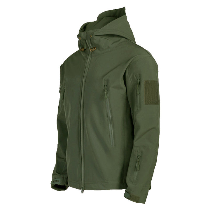 Men's weatherproof functional jacket with multifunctional pockets Lisslune