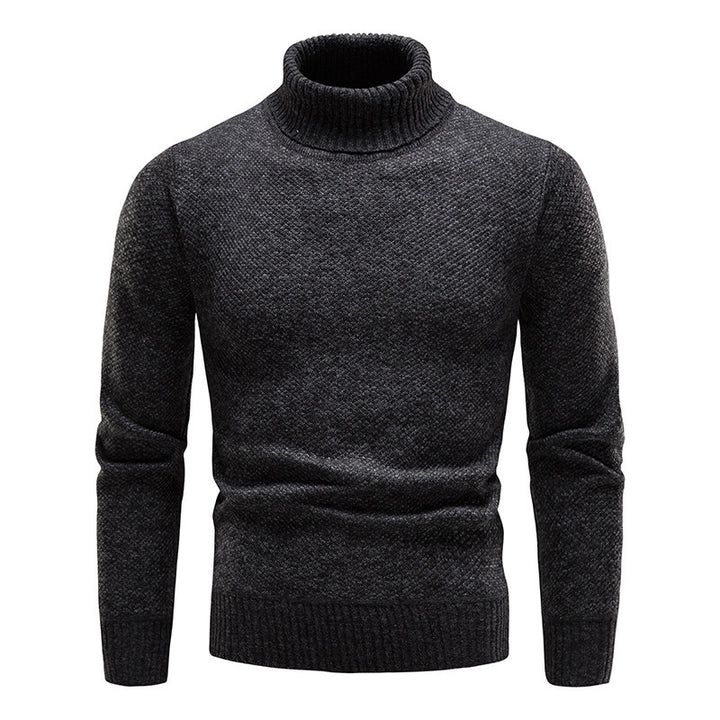 Men's turtleneck sweater made of high-quality wool Lisslune