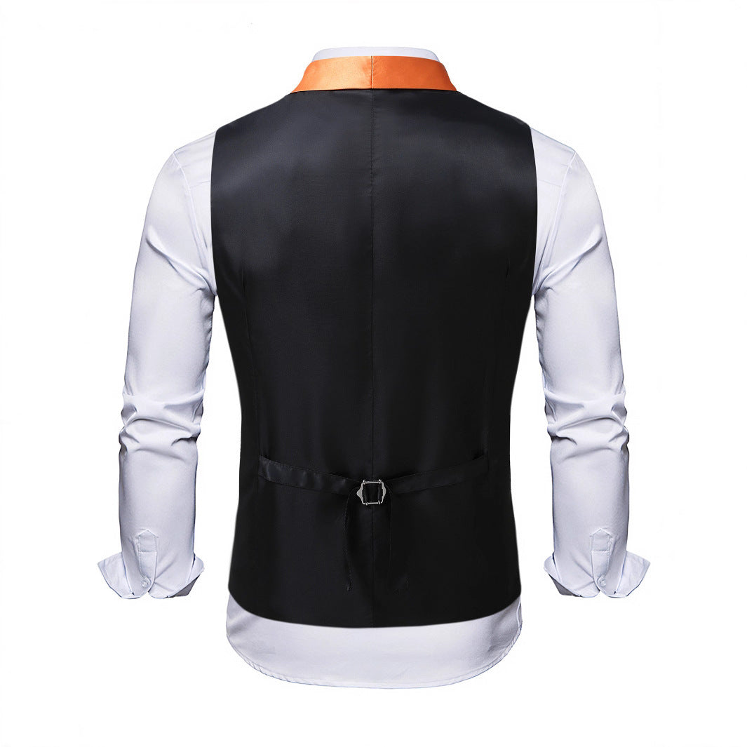 Men's shimmering sequin vest Lisslune