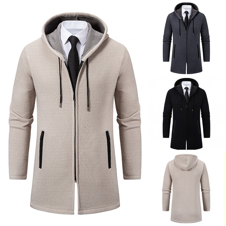 Men's fashionable transitional jacket with high collar Lisslune