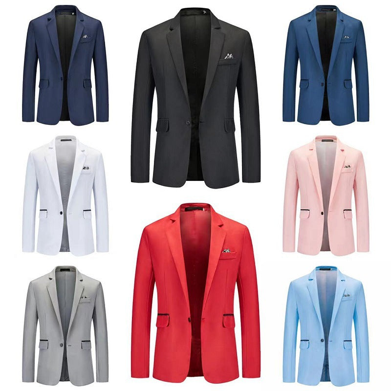 Men's elegant blazer with structured design and fine details Lisslune
