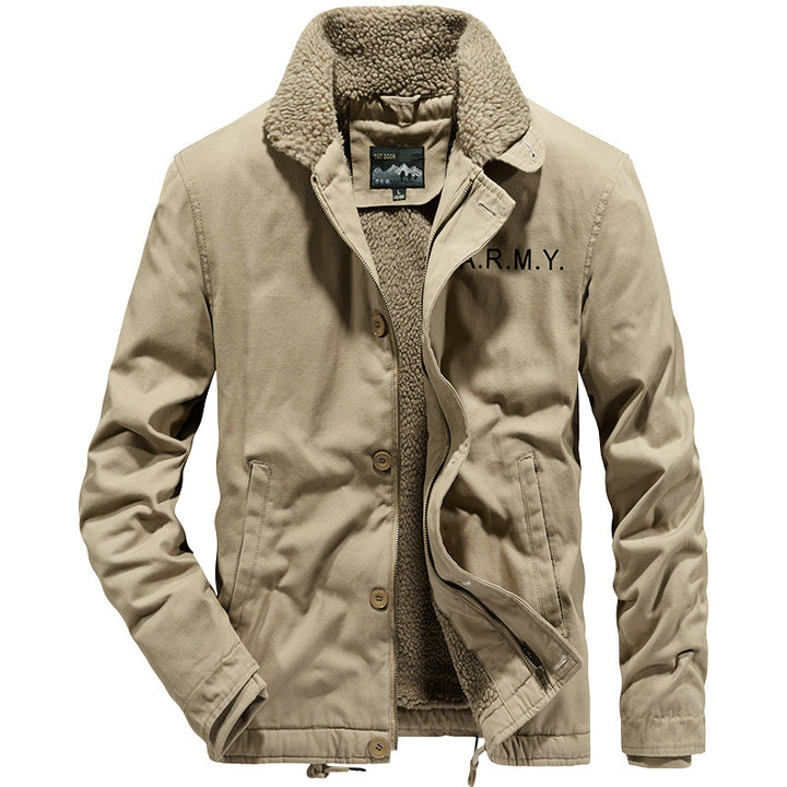 Men's Transitional Jacket with Soft Fleece Lining Lisslune