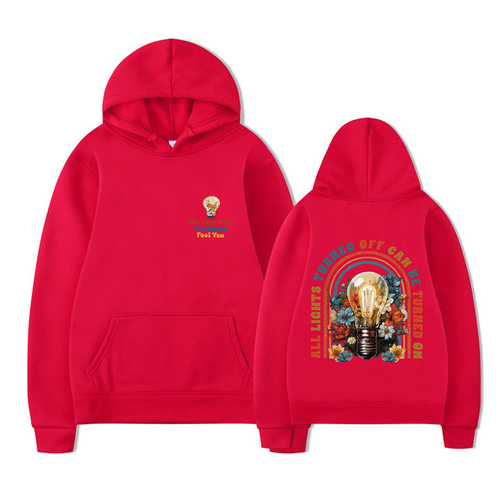 Women's hoodie with colorful design and relaxed fit Lisslune
