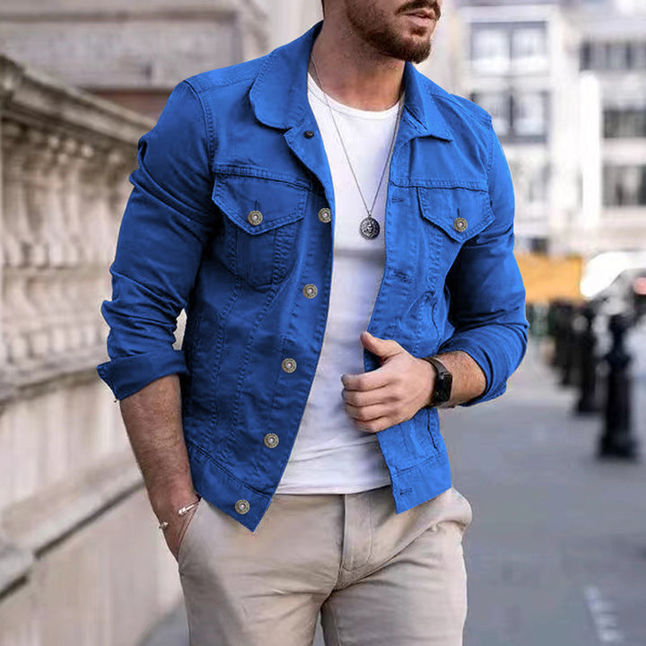 Men's Jeans Jacket Lisslune