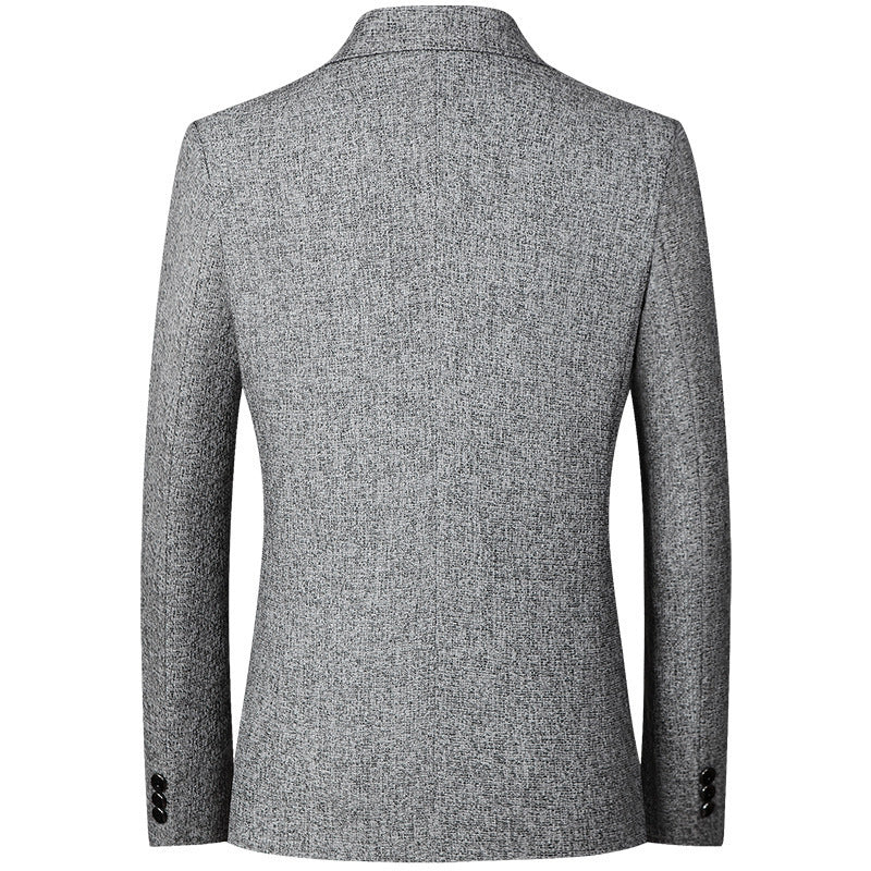 Men's modern and elegant blazer made of textured fabric Lisslune