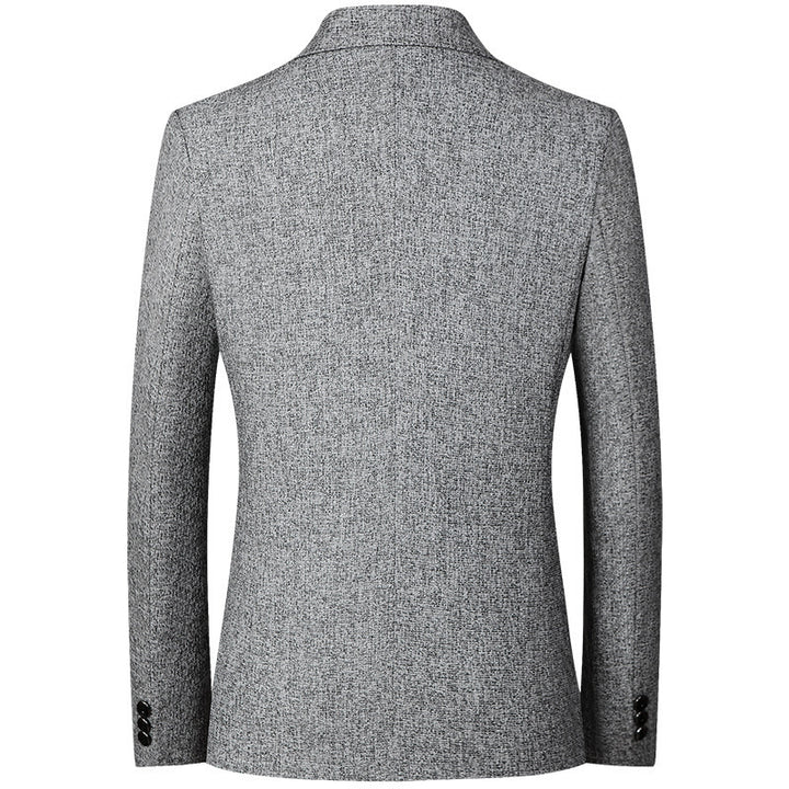 Men's modern and elegant blazer made of textured fabric Lisslune