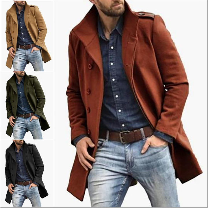 Men's classic trench coat with modern cut Lisslune