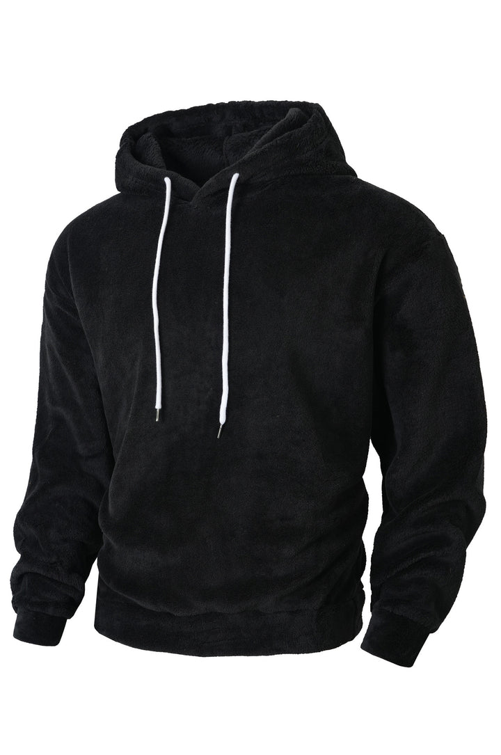 Men's cozy hooded sweatshirt made of soft fleece Lisslune