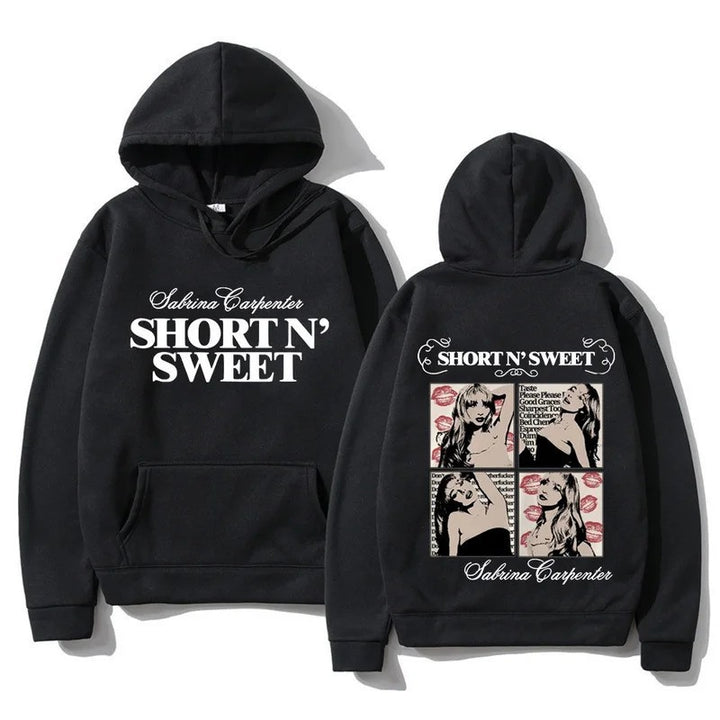 Women's hoodie with unique comic design and artistic print Lisslune