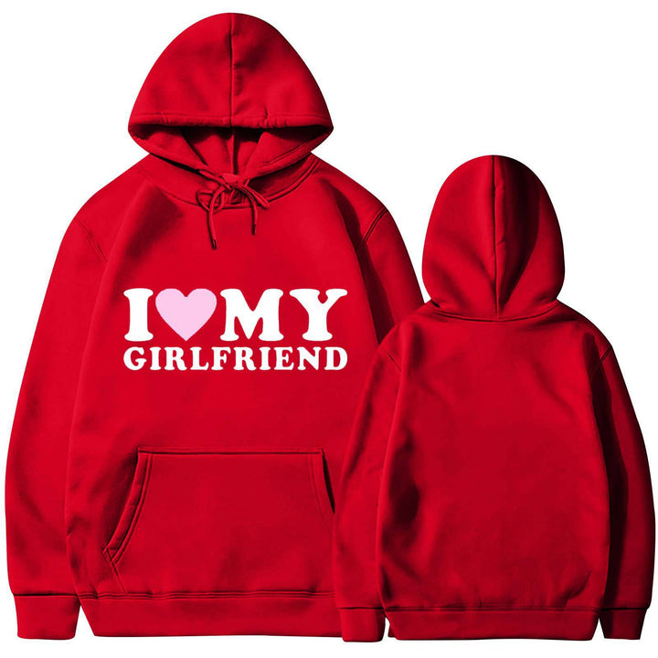 Women's casual hoodie with heart graphic Lisslune