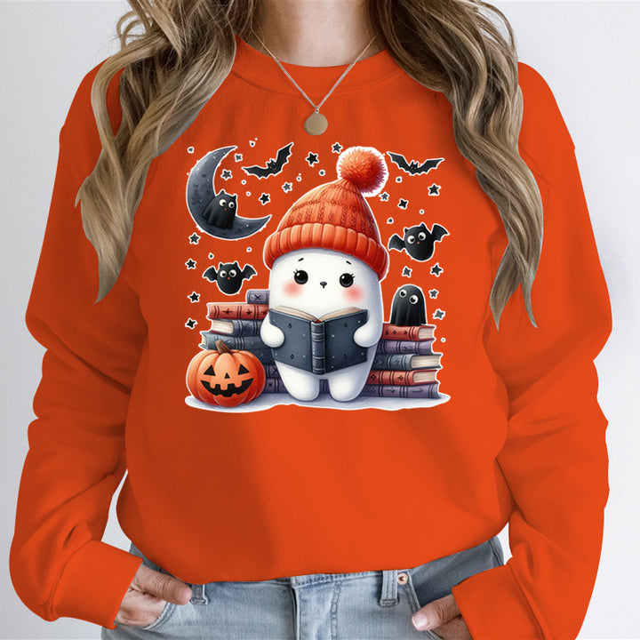 Women's sweatshirt with playful Halloween motif and high-quality material Lisslune